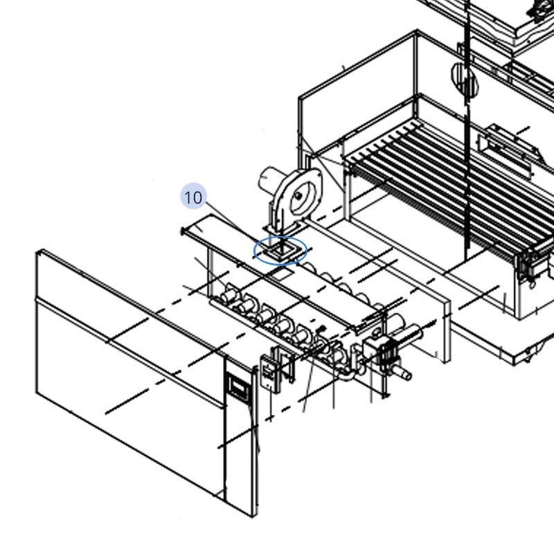 Lochinvar - Fan Gasket for EnergyRite