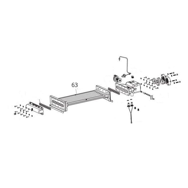 Jandy  Cupro-Nickel Heat Exchanger Tube Assembly for Legacy 175