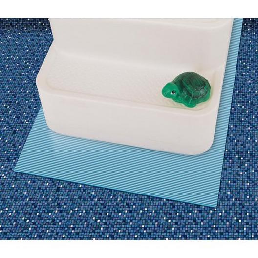 Hydrotools  87954SL 24 x 36 Ladder Mat Step Pad in Blue for Above Ground Pools