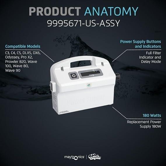 9995671-US-ASSY Dolphin Robotic Cleaner Power Supply