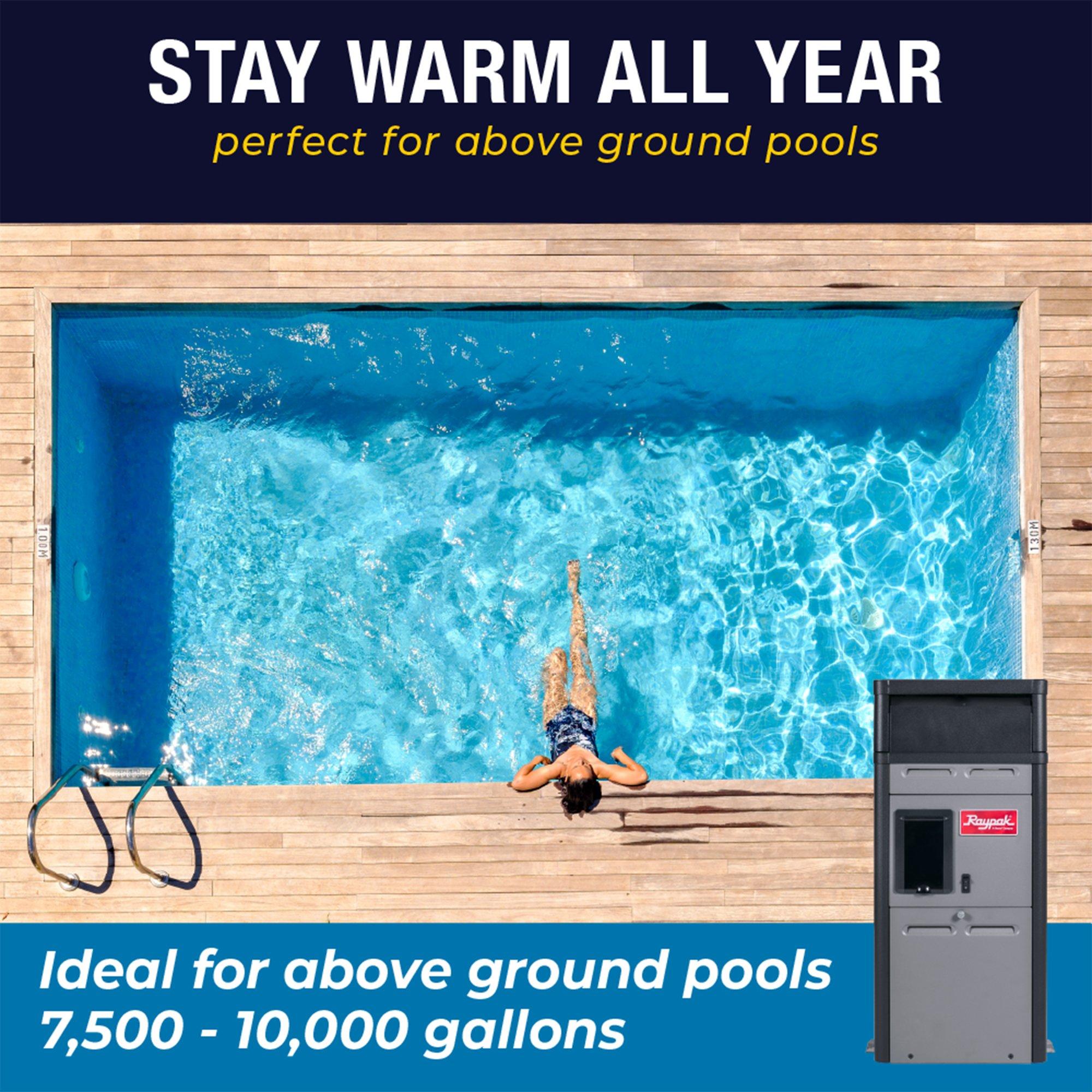 014784 - 156A Natural Gas Pool Heater 150K BTU for 0-4999ft Elevation