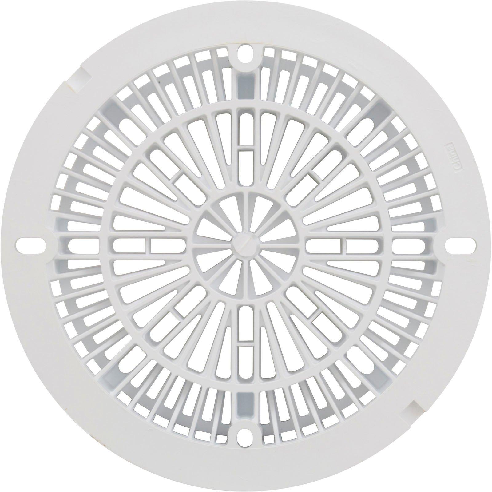 CMP  Galaxy Main Drain Cover 8 White with Screw Kit