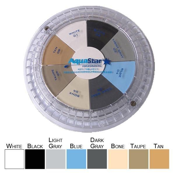 Aquastar  Flat Grate Anti-Entrapment Suction Outlet Covers with Stabilizers Black