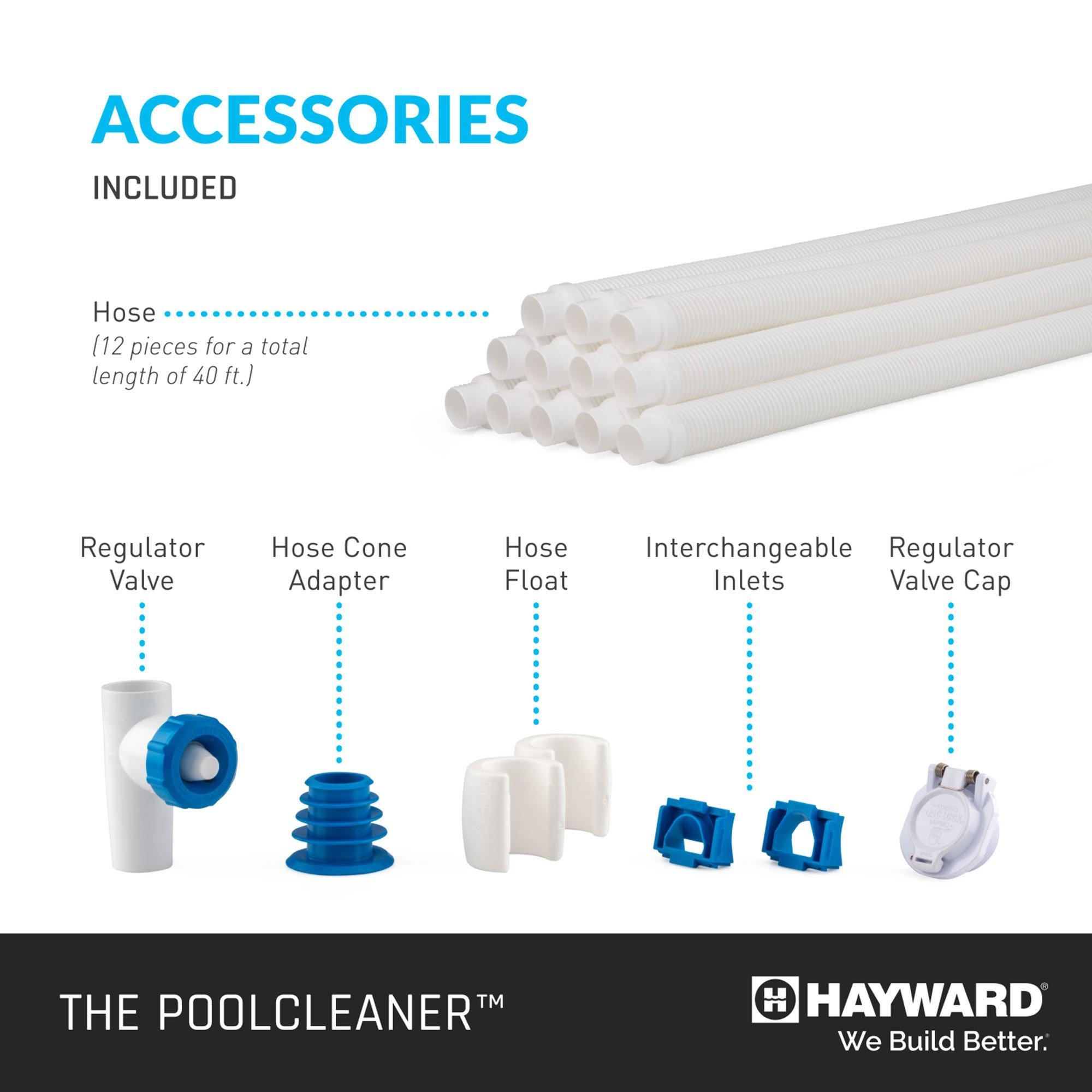 W3PVS40JST The PoolCleaner 4x Suction Side Pool Cleaner, 4WD