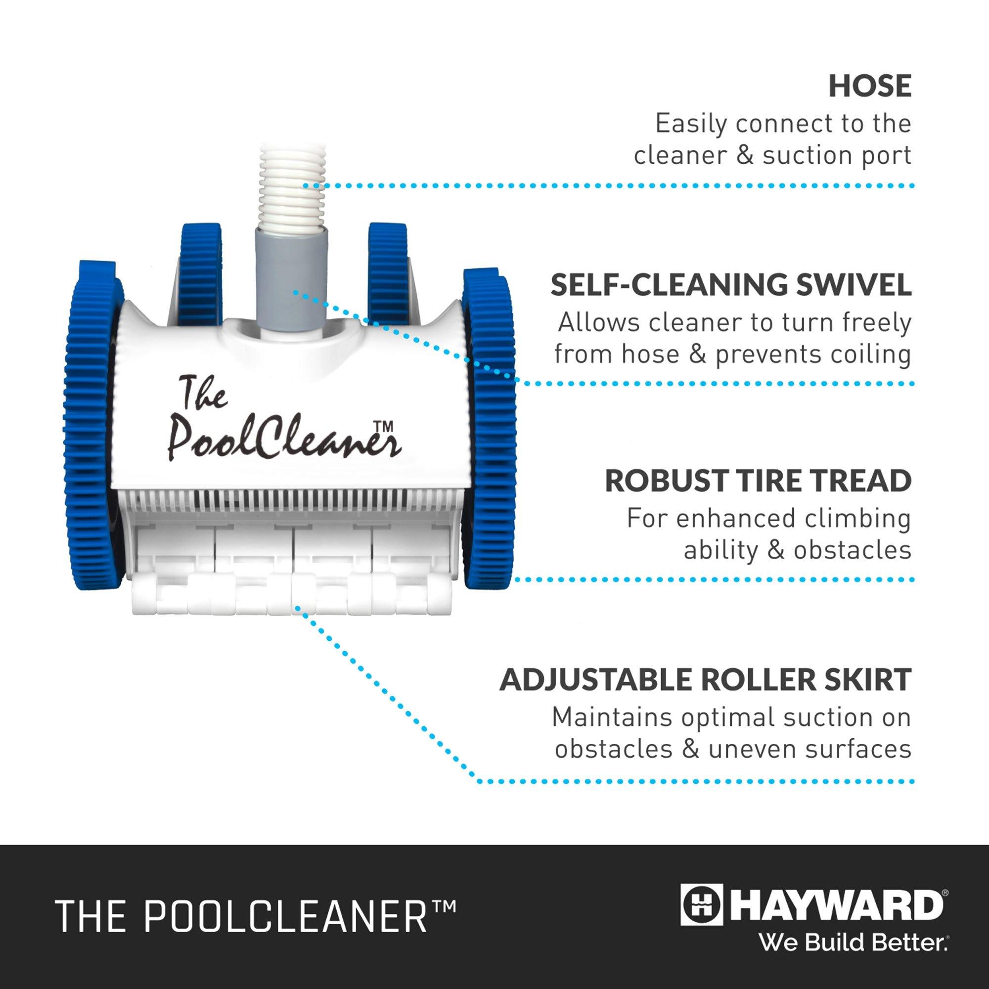 Hayward  W3PVS40JST The PoolCleaner 4x Suction Side Pool Cleaner 4WD