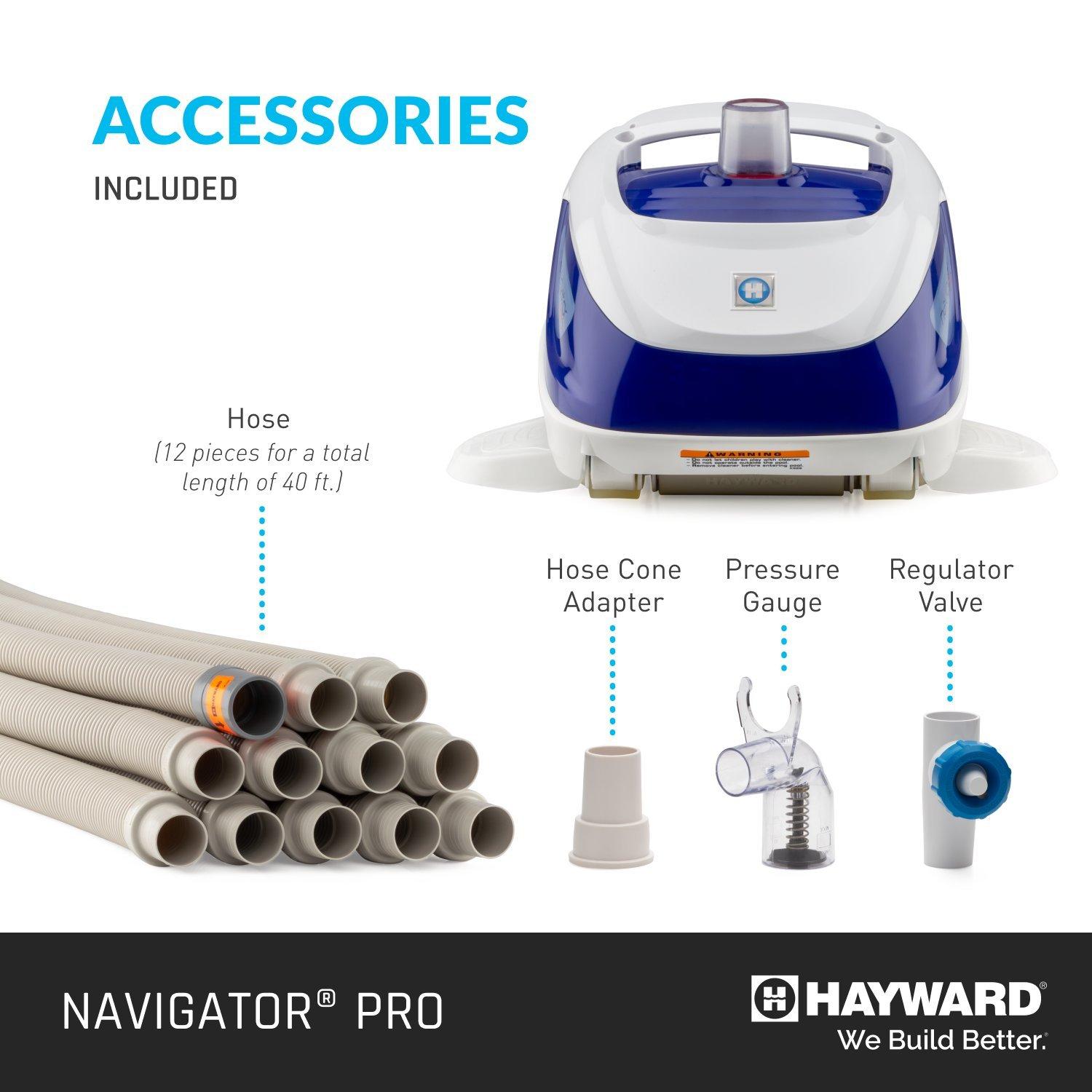 W3925ADV Navigator Pro Suction Side Pool Cleaner for Vinyl/Fiberglass Pools