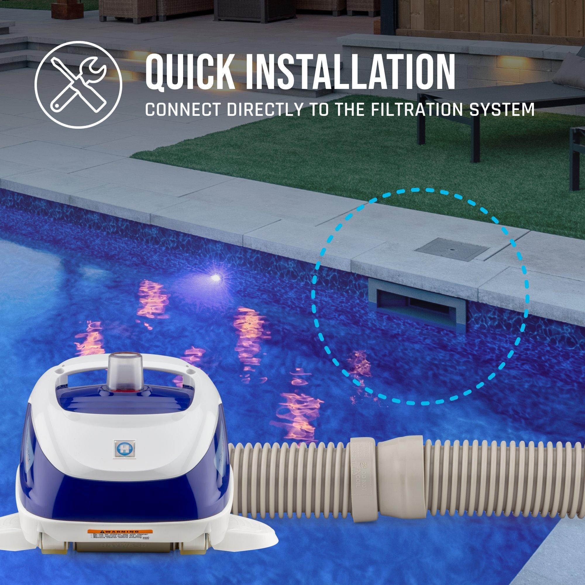 Hayward  W3925ADV Navigator Pro Suction Side Pool Cleaner for Vinyl/Fiberglass Pools