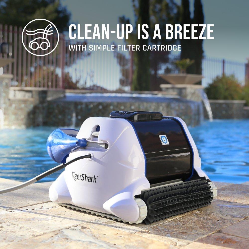 W3RC9950CUB TigerShark Robotic Pool Cleaner