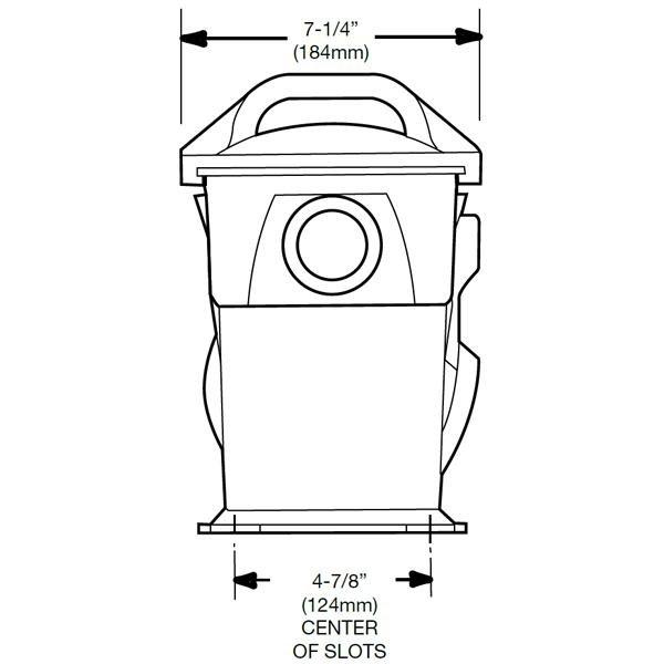 W3SP1775 - 3/4 HP Above-Ground Pool Pump, 115V - Limited Warranty