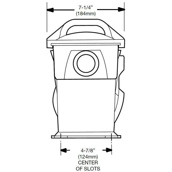 Hayward  W3SP1780  1HP Above-Ground Pool Pump 115V  Limited Warranty