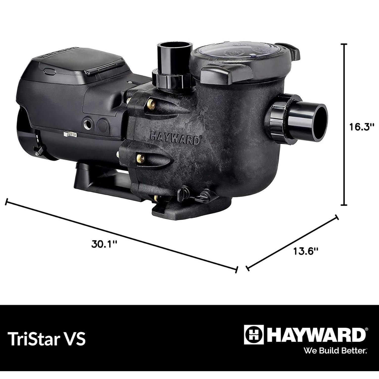 W3SP3202VSP TriStar Variable Speed Pool Pump, 1.85 THP, 115/230V