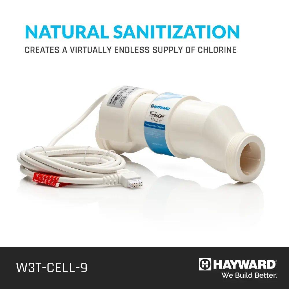 Hayward W3T-CELL-9 Salt Cell With 15-ft Cable – For Pools Up To 25,000 Gallons