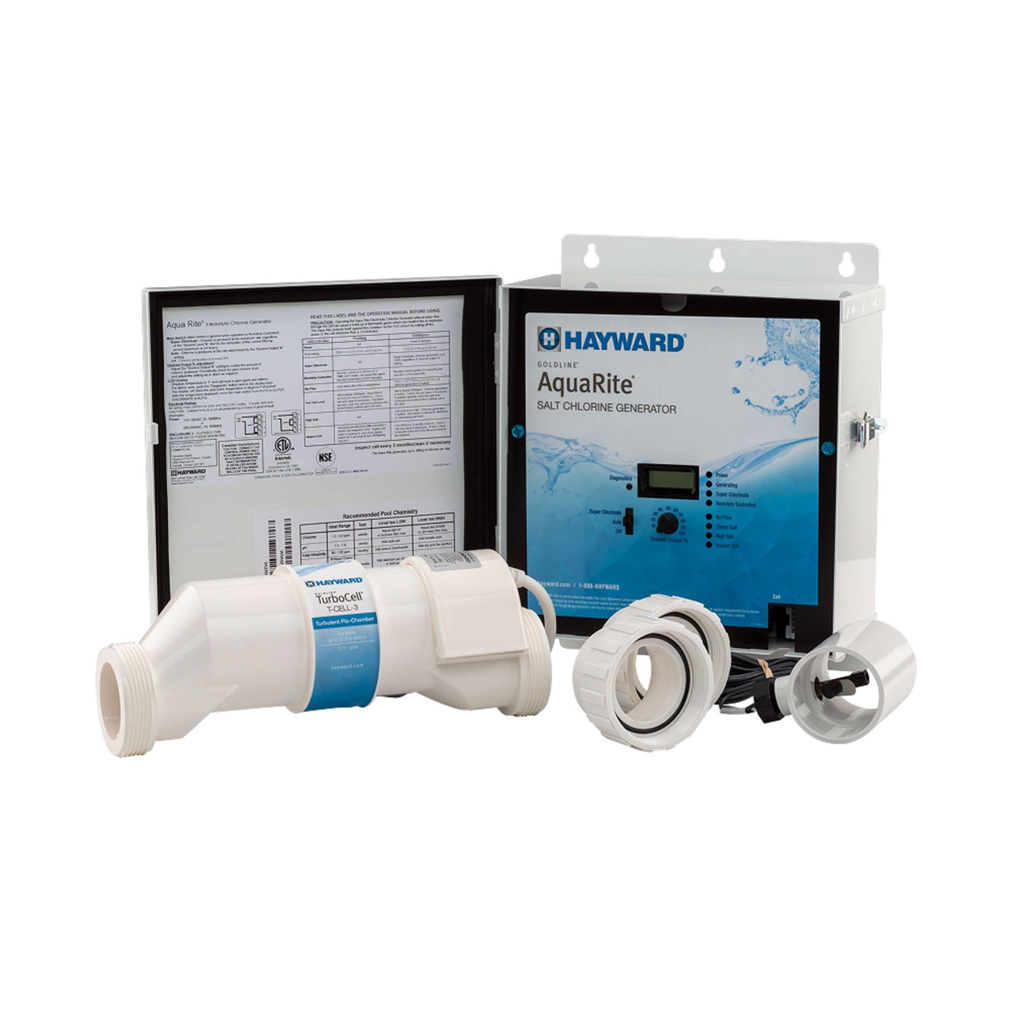 W3AQR3 AquaRite Complete Salt System for Pools up to 15,000 Gallons