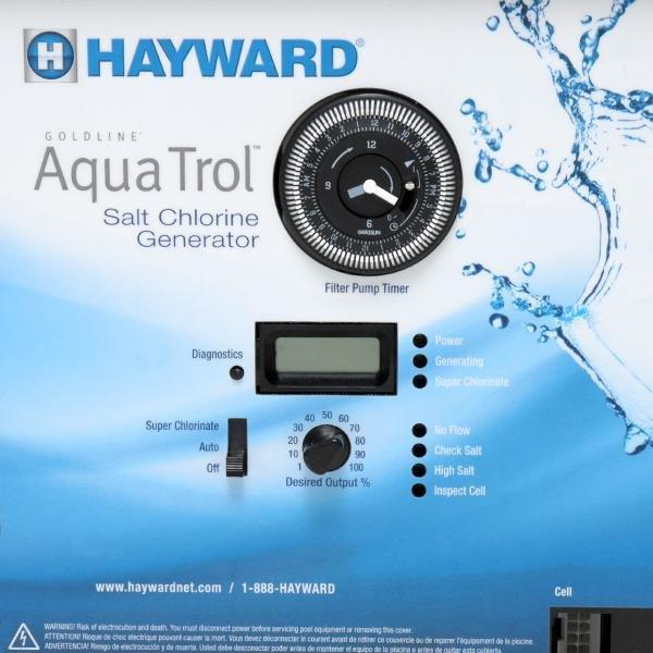 hayward aqua trol above ground salt system