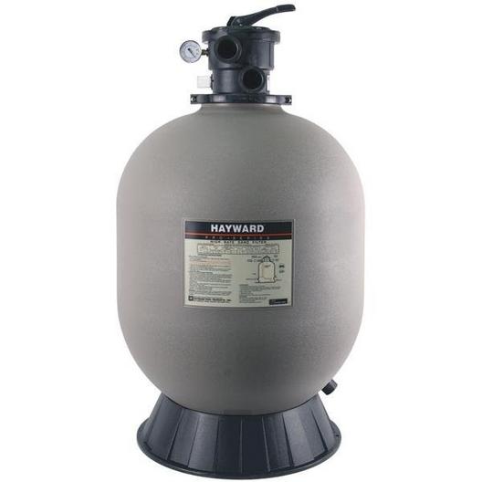 Hayward  W3S270T Pro Series 27 Pool Sand Filter with 1-1/2 Top Mount Multiport Valve  Limited Warranty