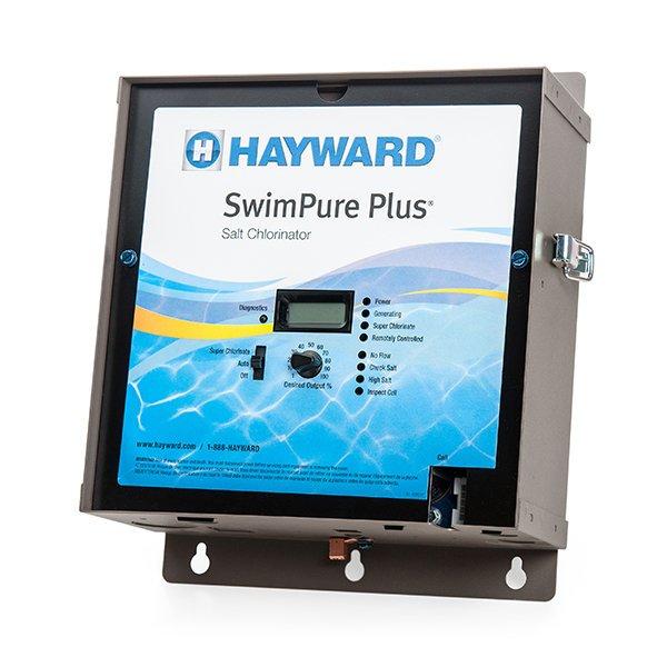 Hayward  Swimpure Plus Complete Salt System for Pools up to 40,000 Gallons  Limited Warranty