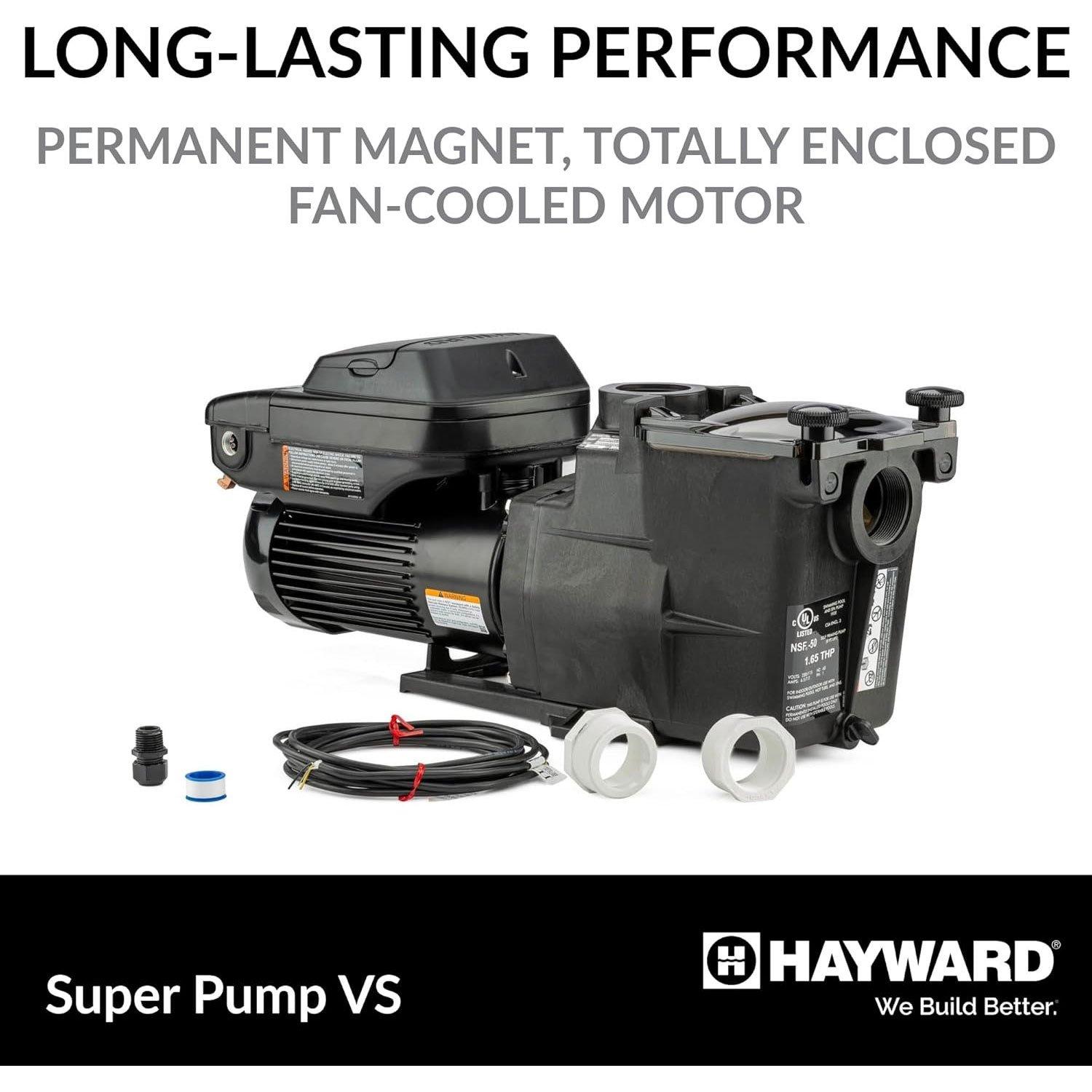 Hayward  W3SP2603VSP Super Pump Variable Speed Pool Pump 1.65HP 230V