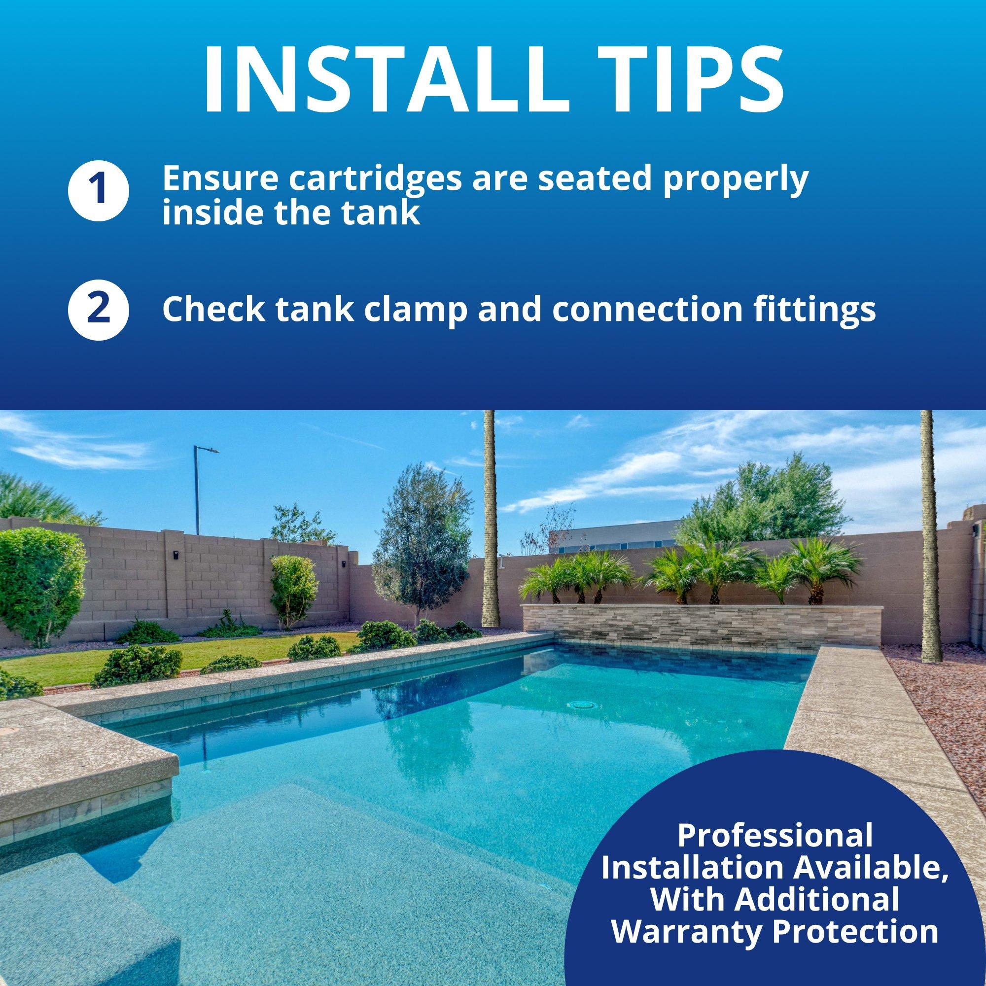 W3C5030 SwimClear 525 sq. ft. Cartridge Pool Filter