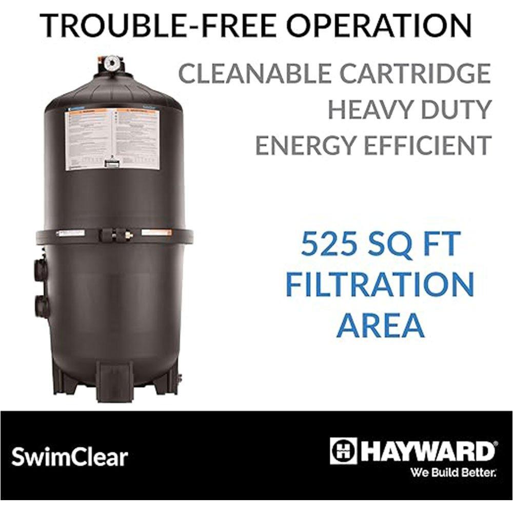 W3C5030 SwimClear 525 sq. ft. Cartridge Pool Filter