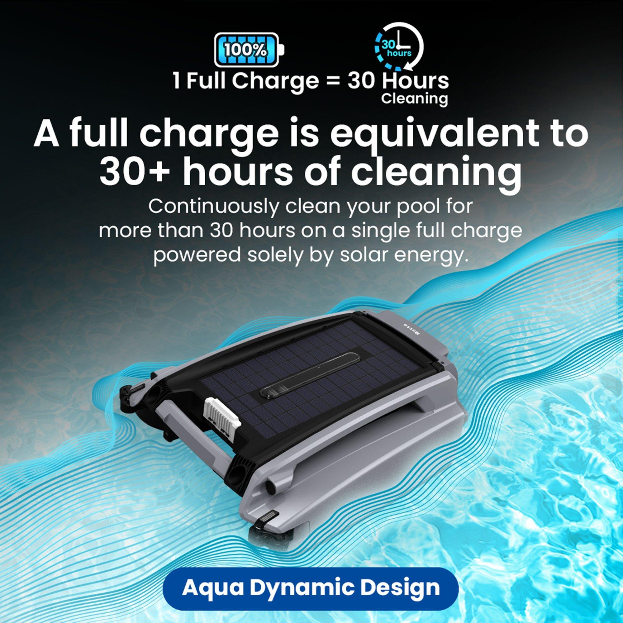 Betta SE Plus Solar Powered Smart Robotic Pool Skimmer 2-Year Warranty