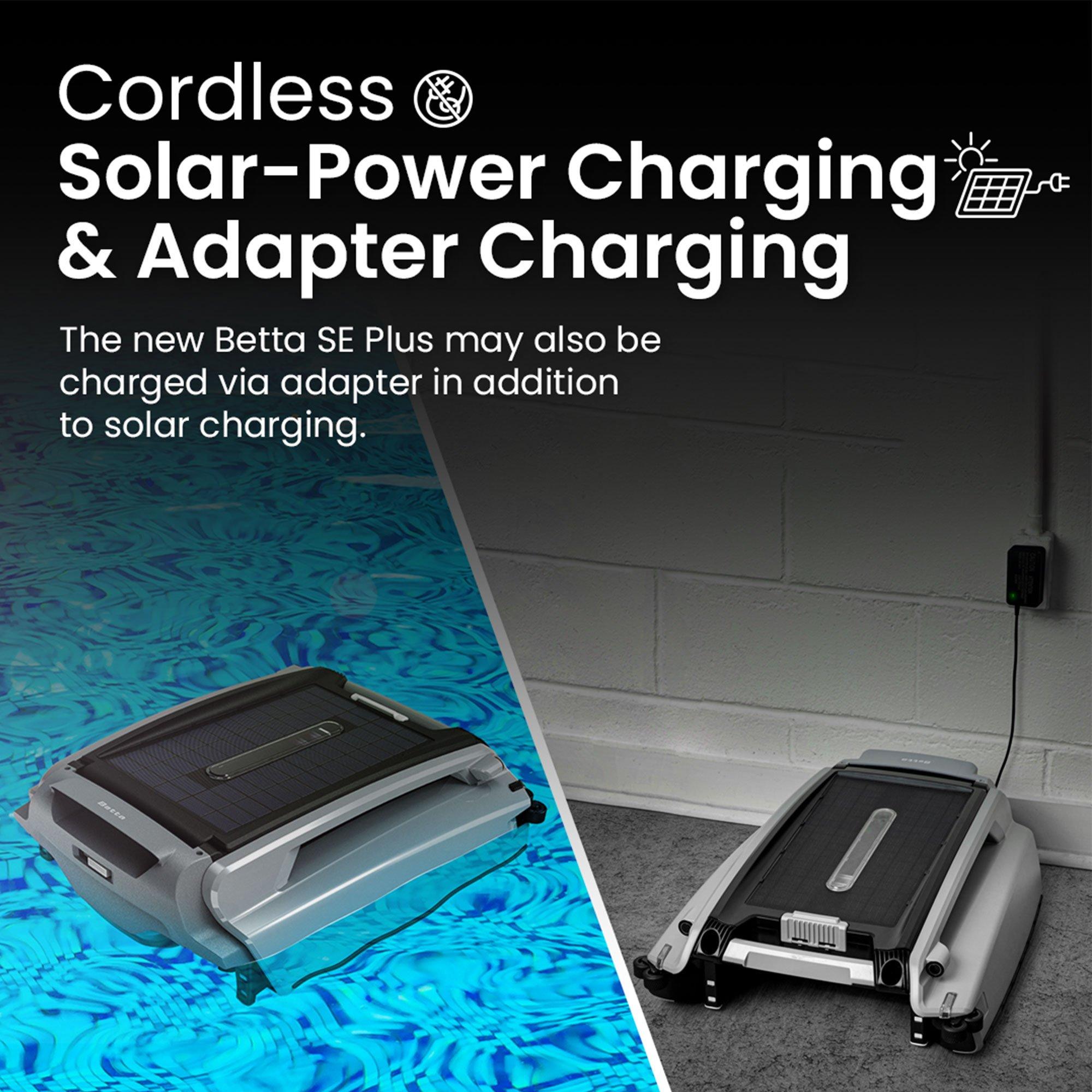 Betta SE Plus Solar Powered Smart Robotic Pool Skimmer 2-Year Warranty