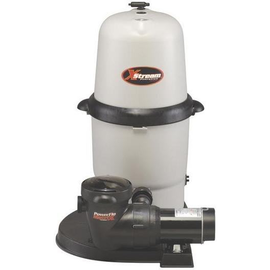 Hayward  W3CC15093S X-Stream 150 sq ft Cartridge Filter with 1-1/2HP Above Ground Pool Pump
