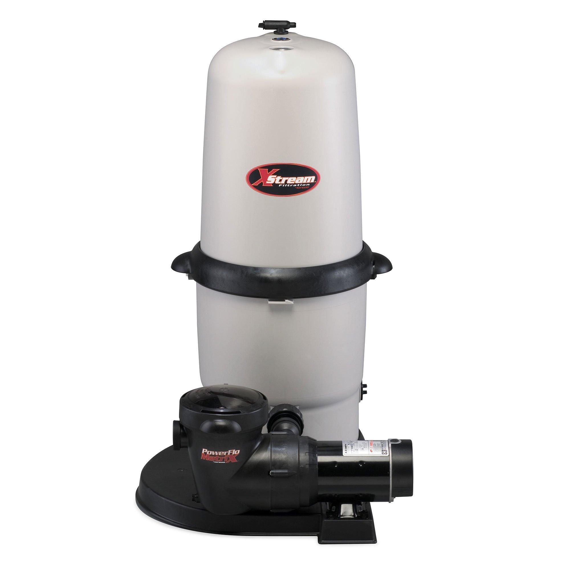 W3CC15093S X-Stream 150 sq. ft. Cartridge Filter with 1-1/2HP Above Ground Pool Pump