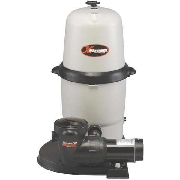 W3CC15093S X-Stream 150 sq. ft. Cartridge Filter with 1-1/2HP Above Ground Pool Pump