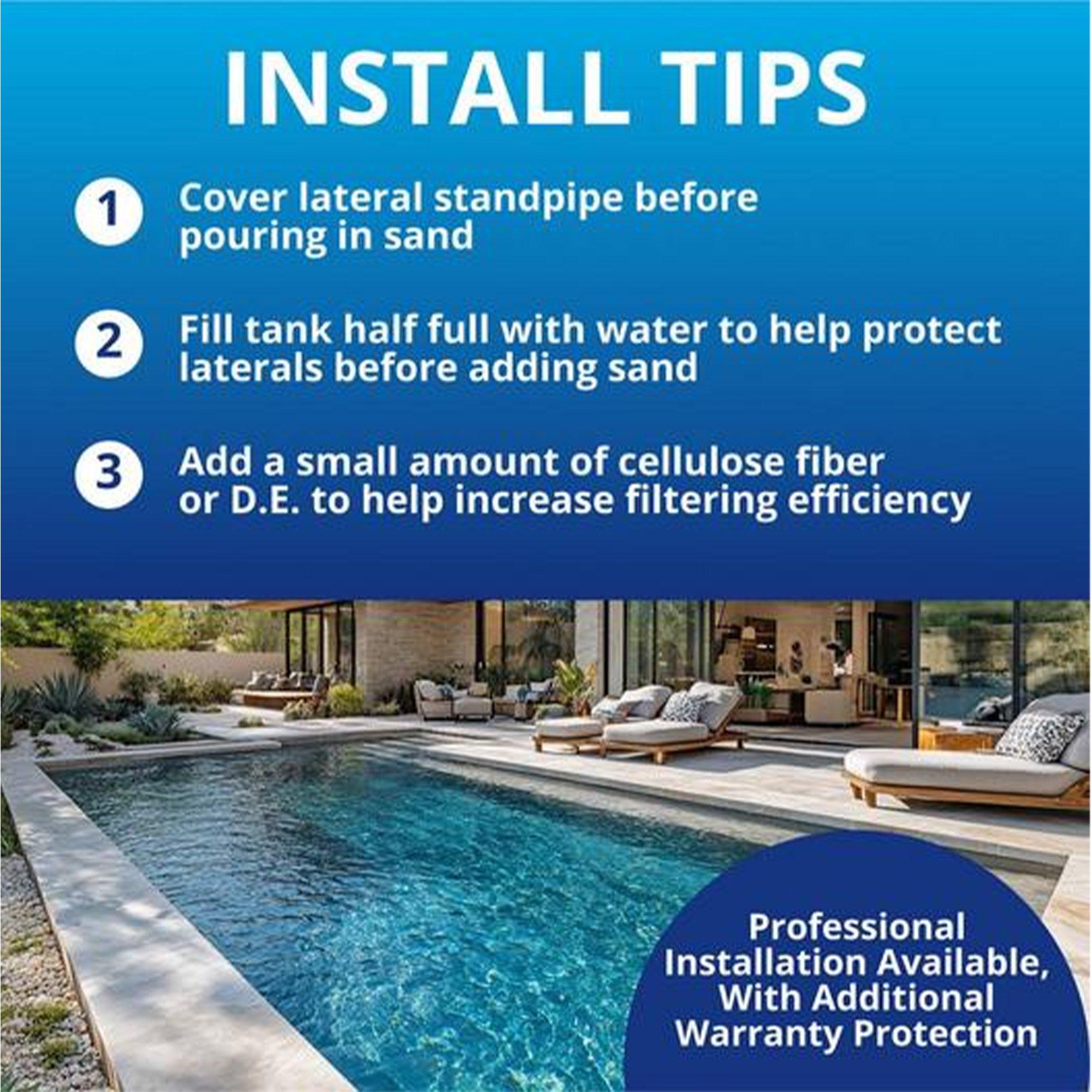 Hayward  W3S180T92S Pro Series 18 Sand Filter with 1HP Above Ground Pool Pump