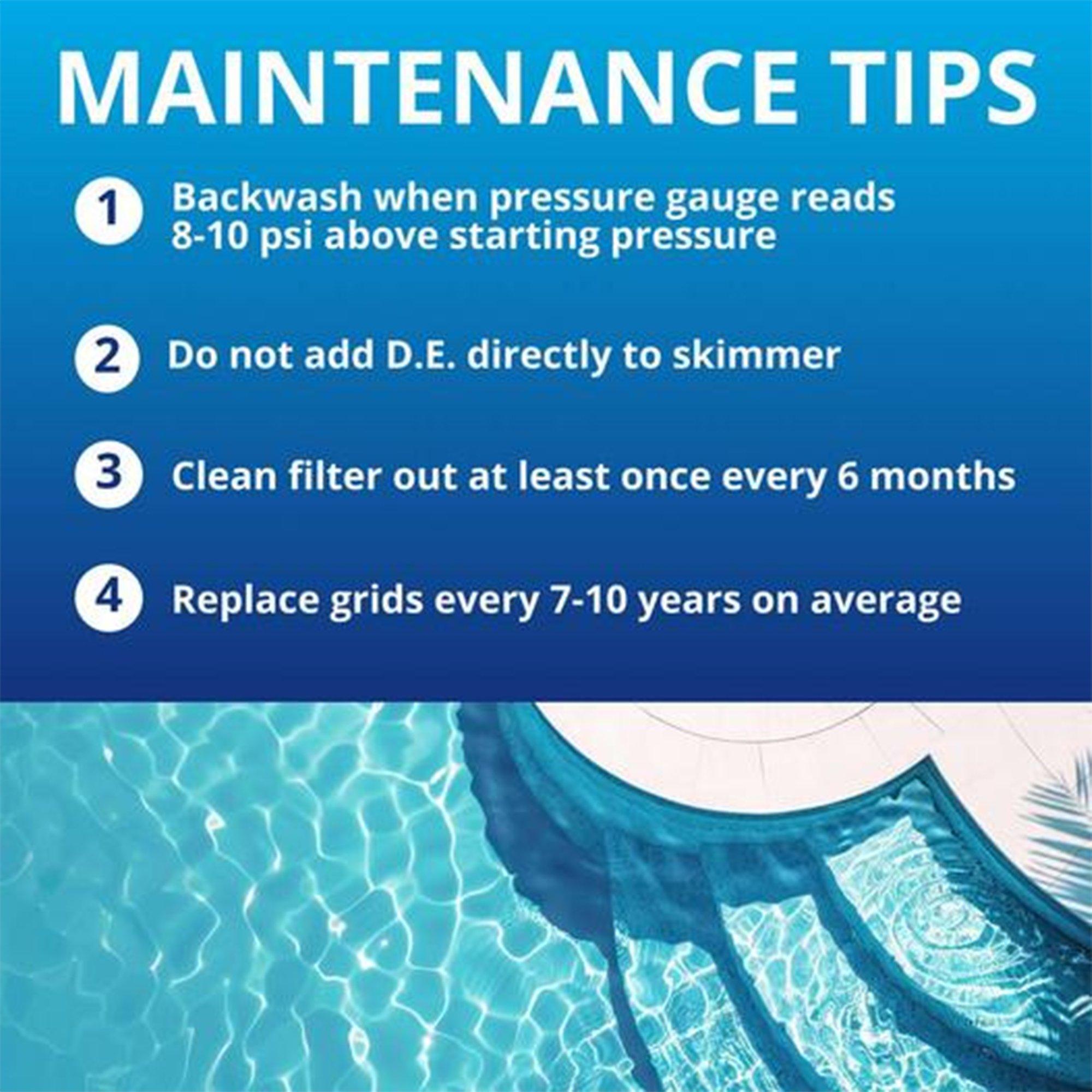 W3EC40AC Perflex 20 sq. ft. DE Pool Filter