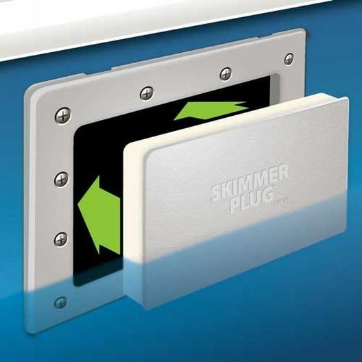 Simpooltec  Skimmer Plug Winter Closure for Wide Mouth Above Ground Pool Skimmers