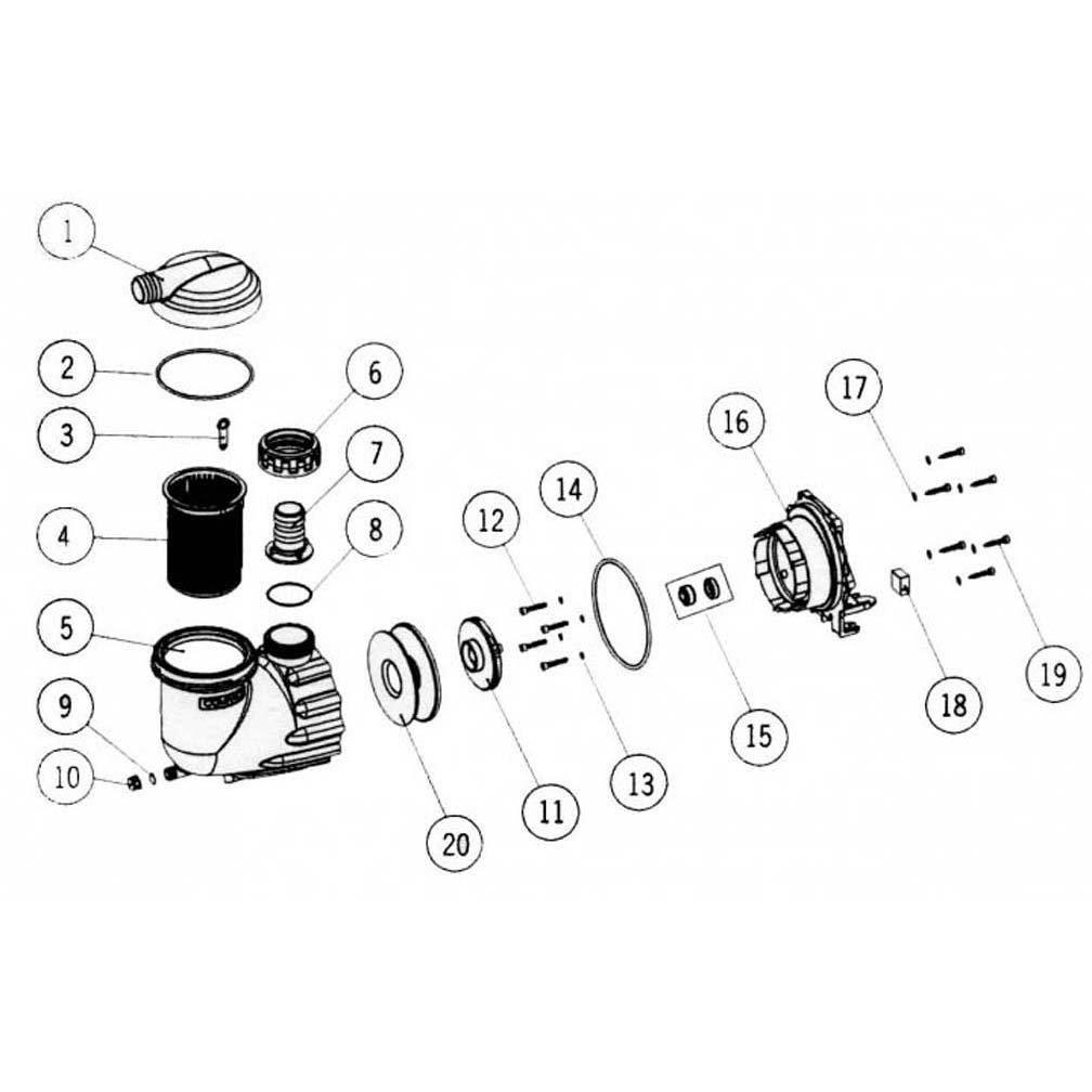Astral Compact Pump Replacement Parts
