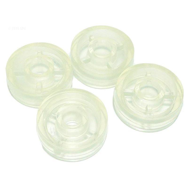 Pentair  Polyurethane Deluxe Wheel 1-3/8 White with 3/8 Hole