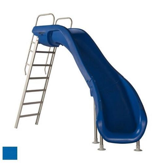 S.R Smith  610-209-5813 Rogue2 Pool Slide with Right Curve Marine Blue