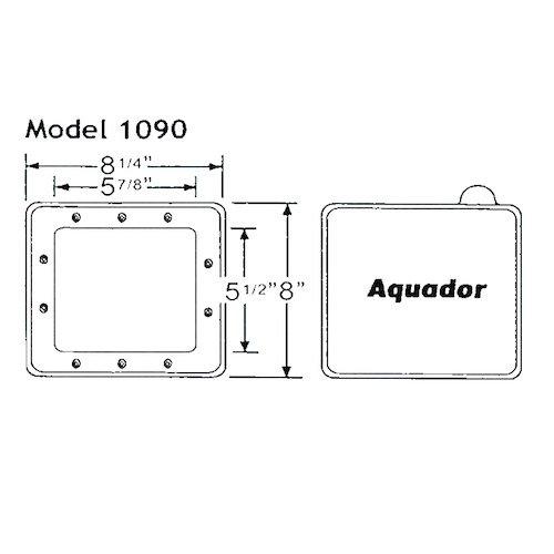 Winter Skimmer Plate Kit for  Standard Above Ground Pool Skimmers