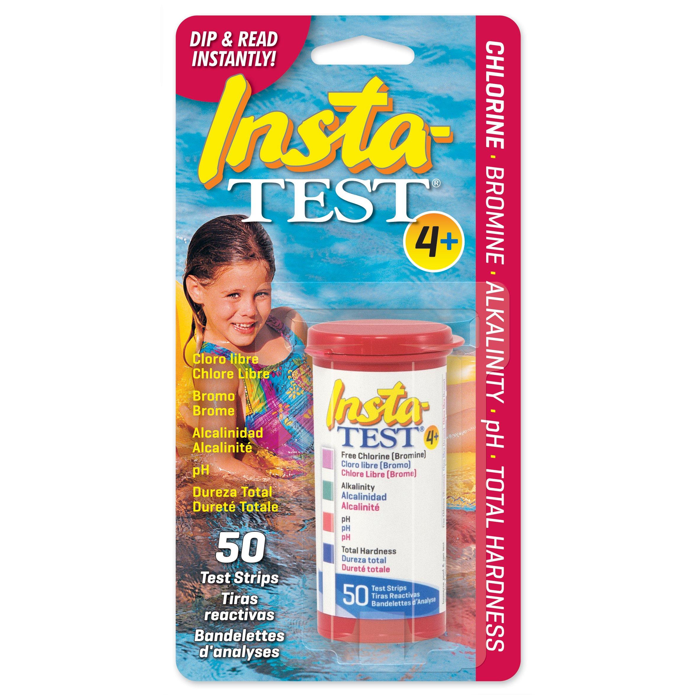 LaMotte  Insta-TEST 4 Plus Test Strips 50-Count
