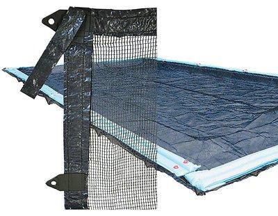 Arctic Armor  16 x 32 Oval Above Ground Leaf Net with 4-Year Warranty