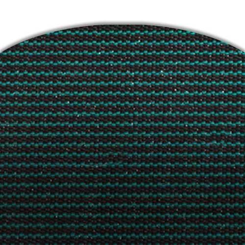 Pro SunBlocker Mesh 20' x 40' Rectangle Safety Cover with 4' x 8' Right Side Step, Green