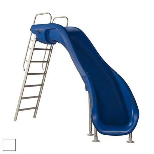 S.R Smith  Rogue2 Pool Slide with Left Curve White