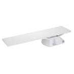 S.R Smith  6 Frontier III Diving Board with Salt Pool Jump System Stand Radiant White