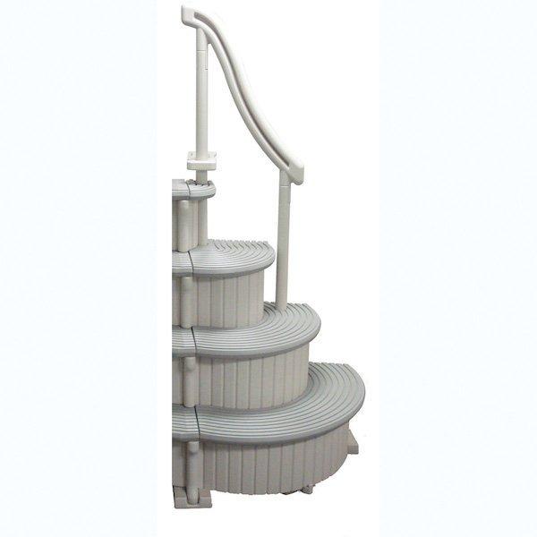 Curve Base InPool 4Step Above Ground Pool AddOn Ladder Leslie's Pool Supplies