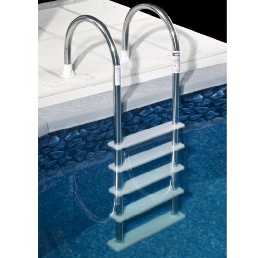 Splash  Standard Stainless Steel In-Pool Ladder for Above Ground Pools