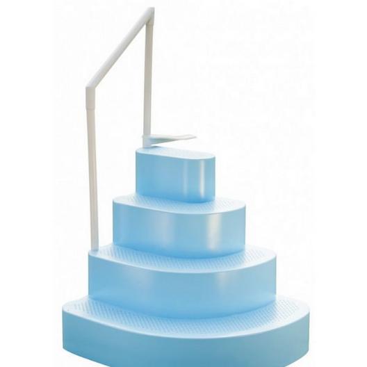 Splash  NE100BL Wedding Cake Step for Above Ground Pools in Blue