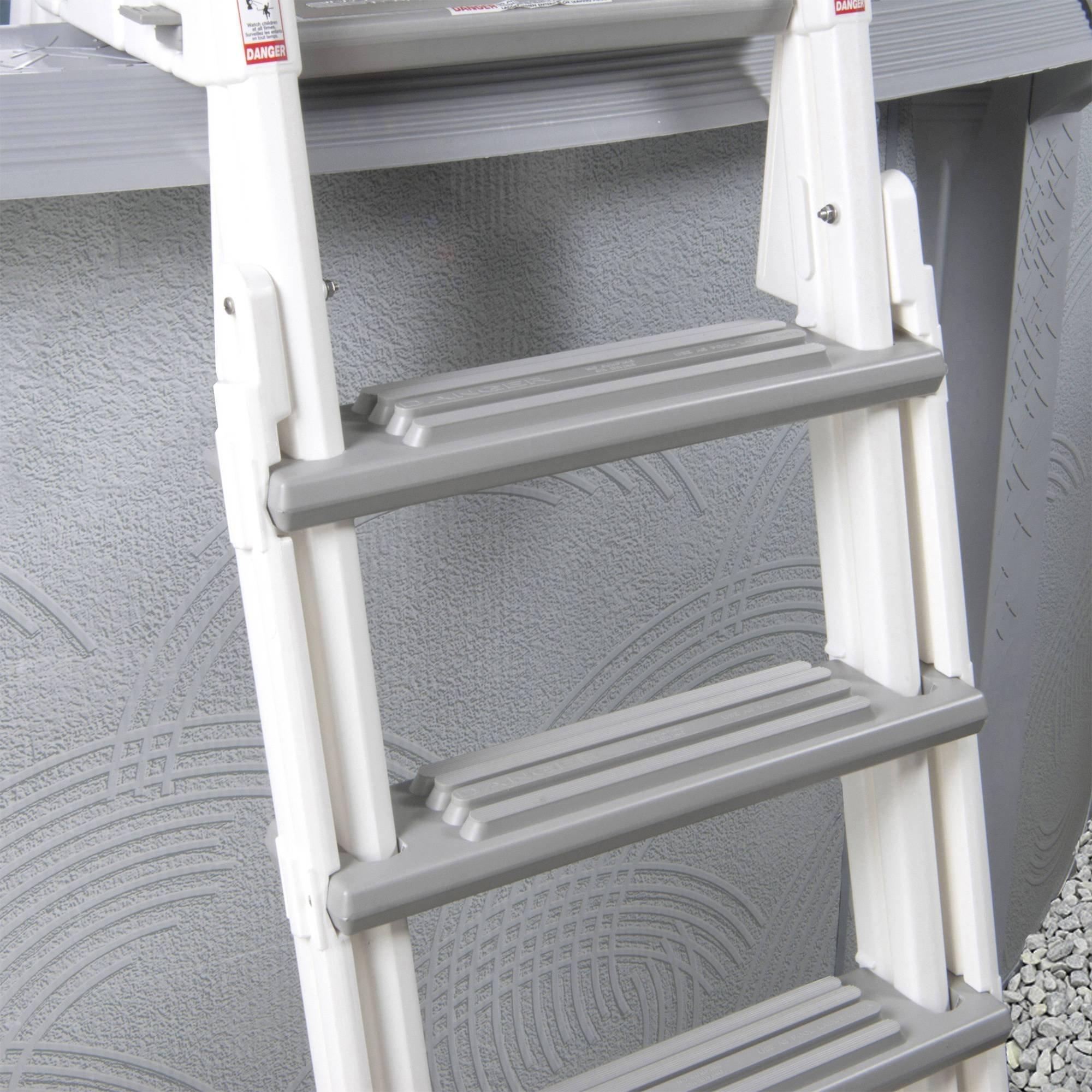 Heavy Duty A-Frame Ladder for Above Ground Pools