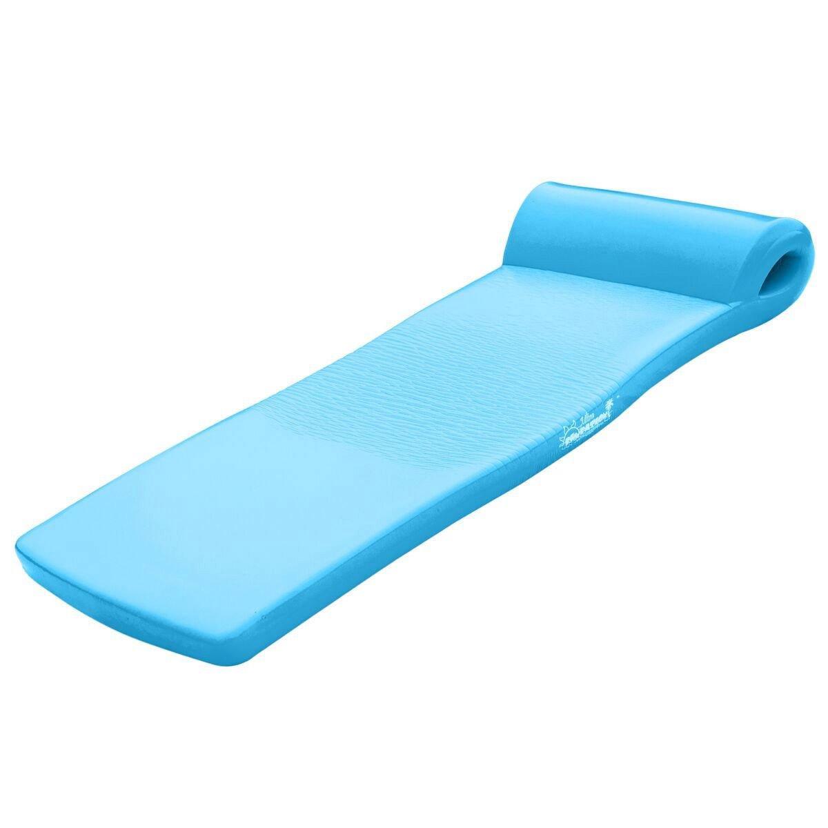 Texas Rec Ultra Sunsation Foam Pool Float 2-1-2in Thick Marina Blue ...