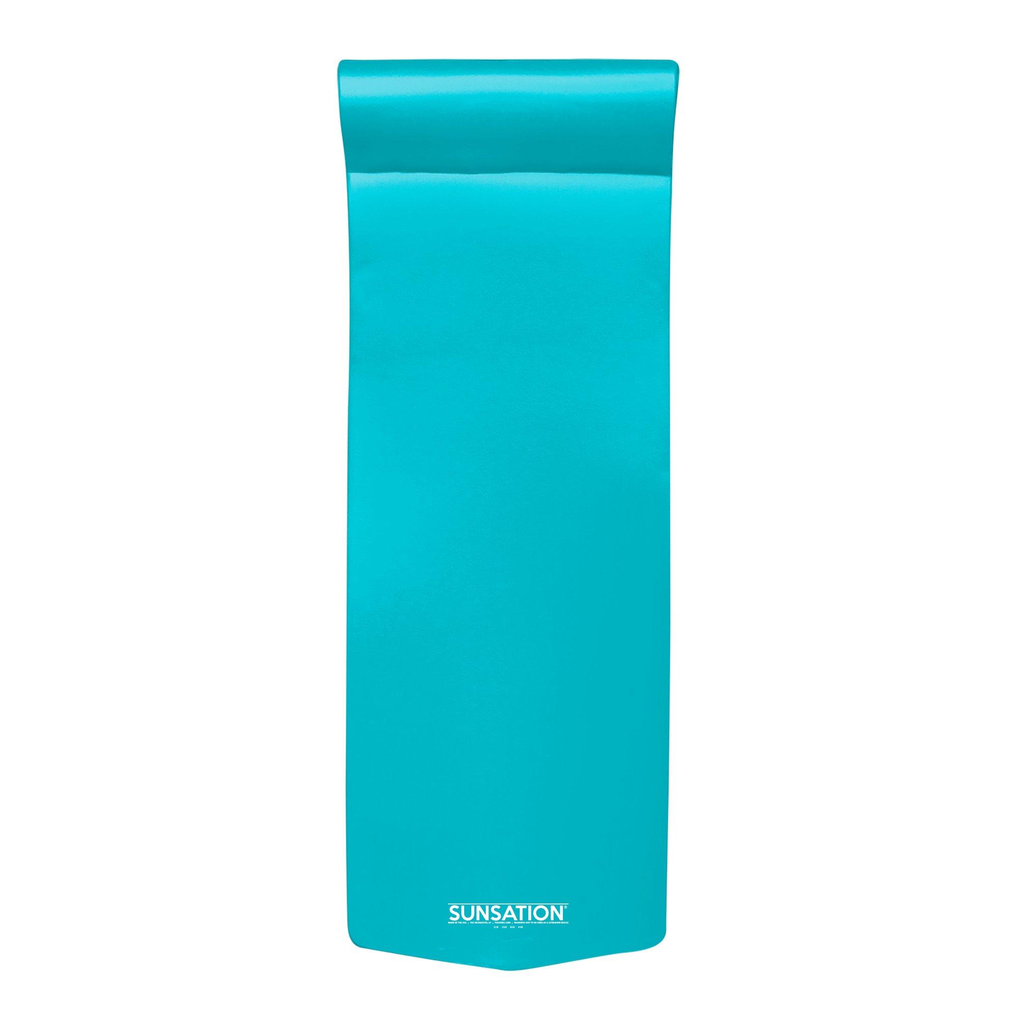Texas Recreation  Sunsation Foam Pool Float 1-3/4 Thick Tropical Teal