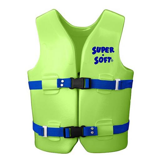 Texas Recreation  Youth Super Soft Life Vest Kool Lime Green