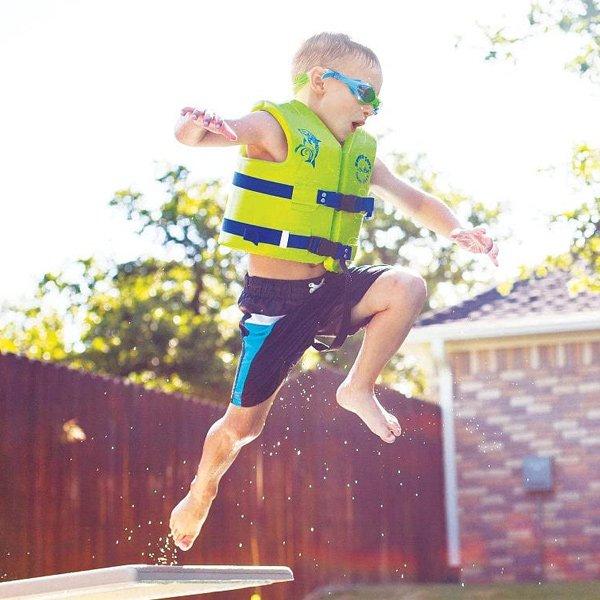 Youth Super Soft Life Vest, Kool Lime Green