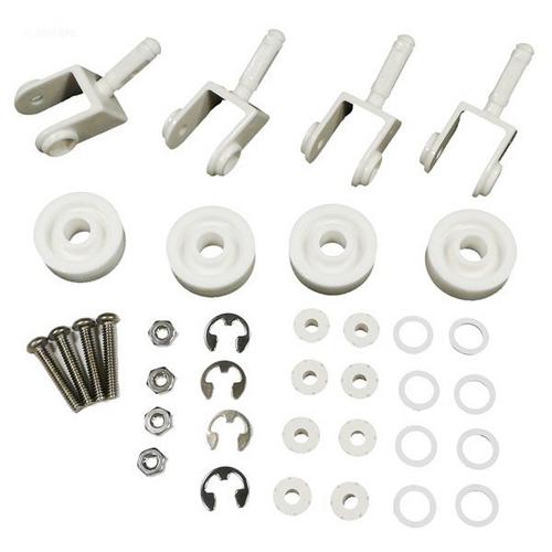 Pentair - #250 Replacement kit, 4 each, #174 wheels, #263 casters, #264 axle assembly, #267 clips