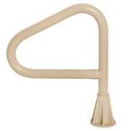 Saftron  Floor Rail Single Post for Spas with Lift and Turn Base Beige